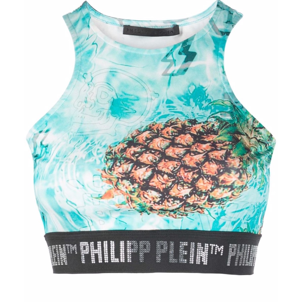 Philipp Plein Pineapple Skies Jogging Top Size Small